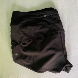 Lululemon speed up shorts size 10 2”